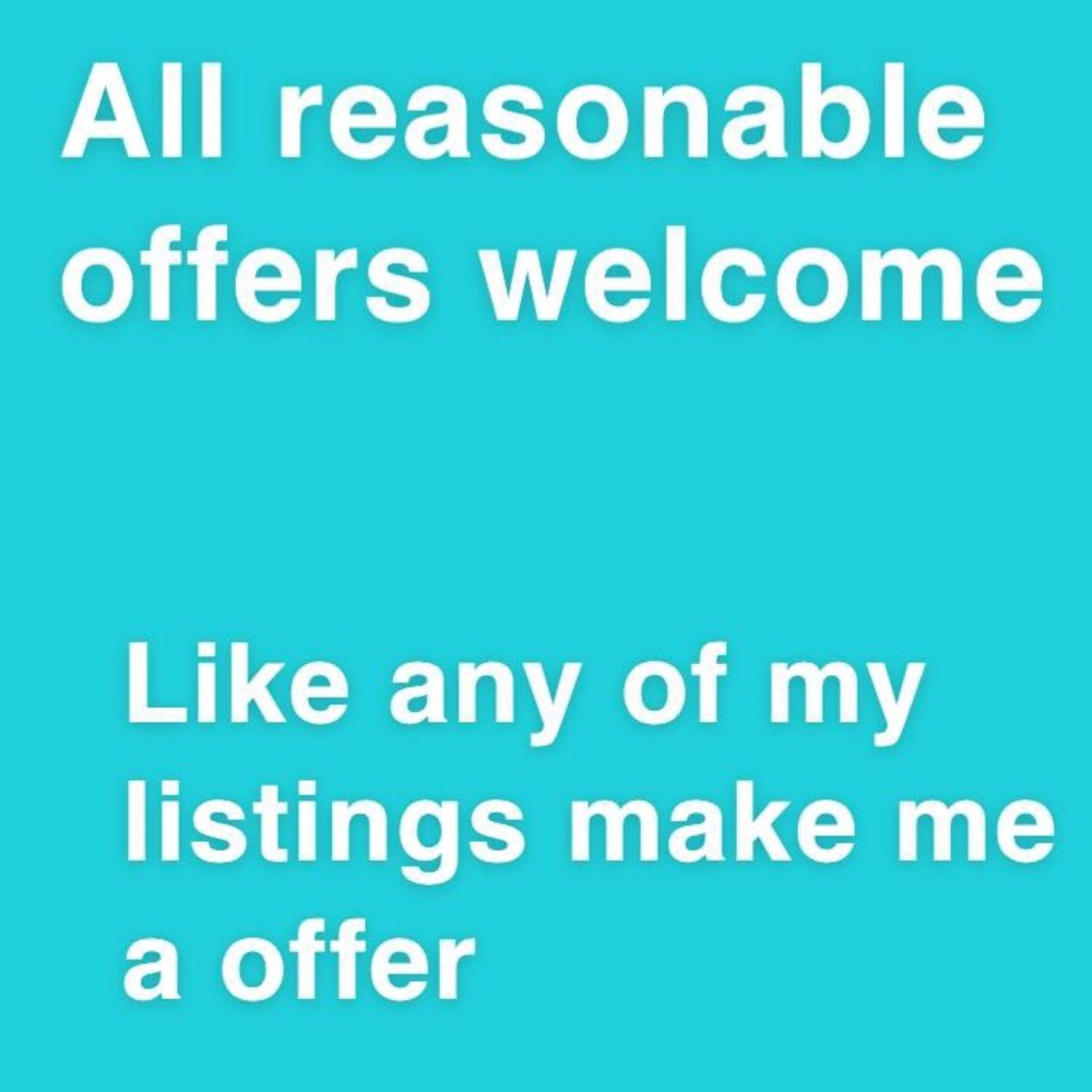 Like any of my listings make me a offer